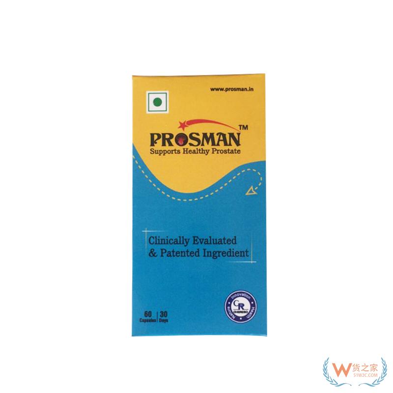 印度Chereso 歐洲李前列消膠囊 Prosman 60粒/瓶—貨之家