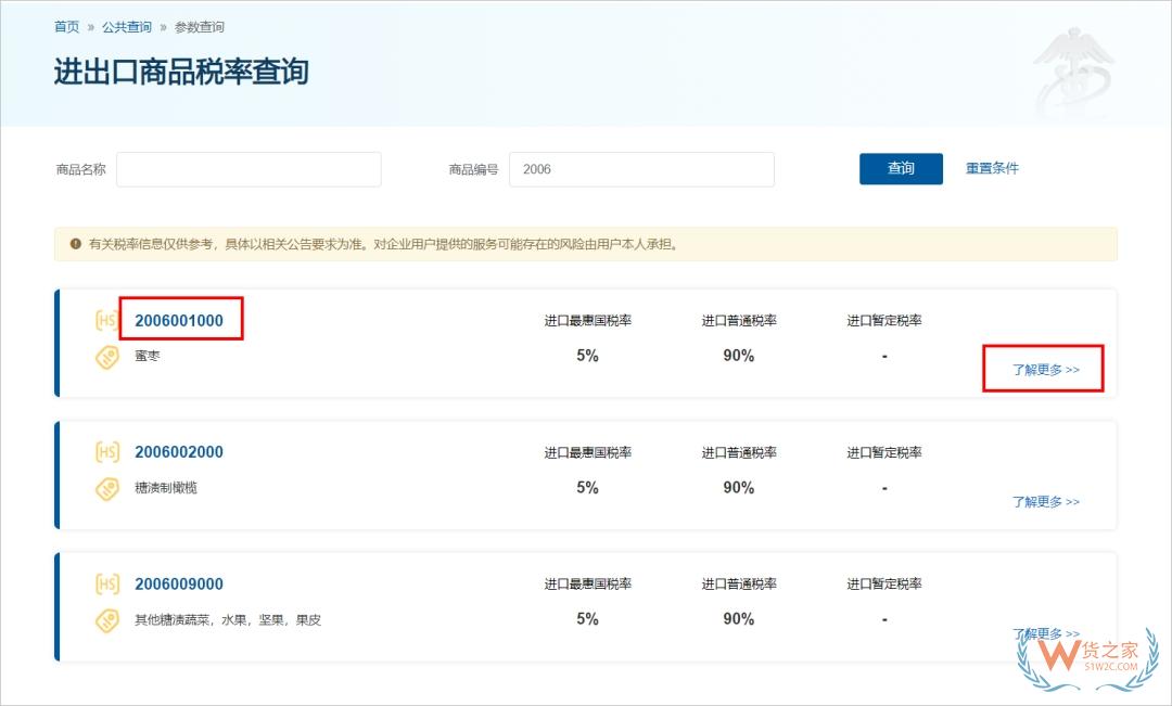 國(guó)際貿(mào)易“單一窗口”新增商品稅率查詢功能-貨之家